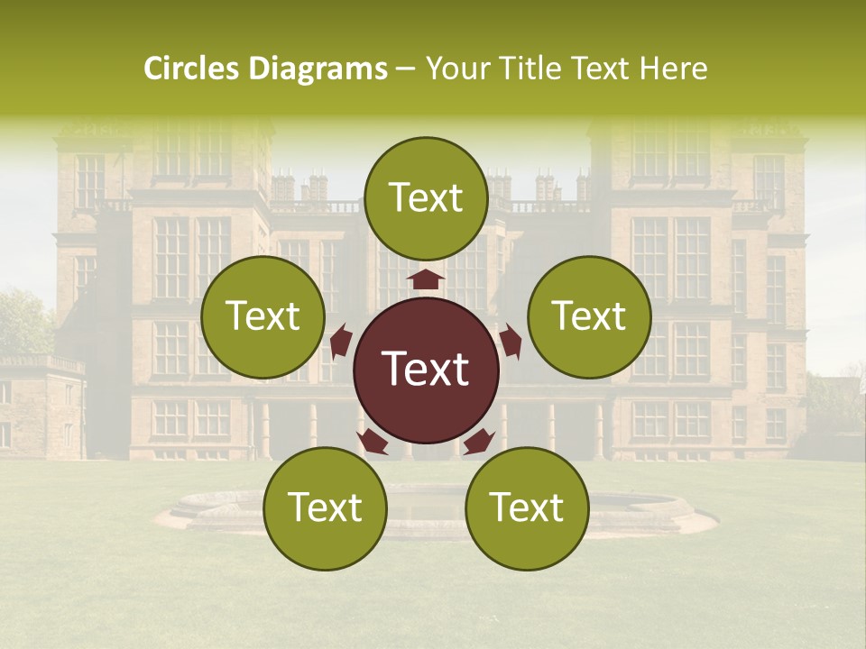 School Paper Supplies PowerPoint Template