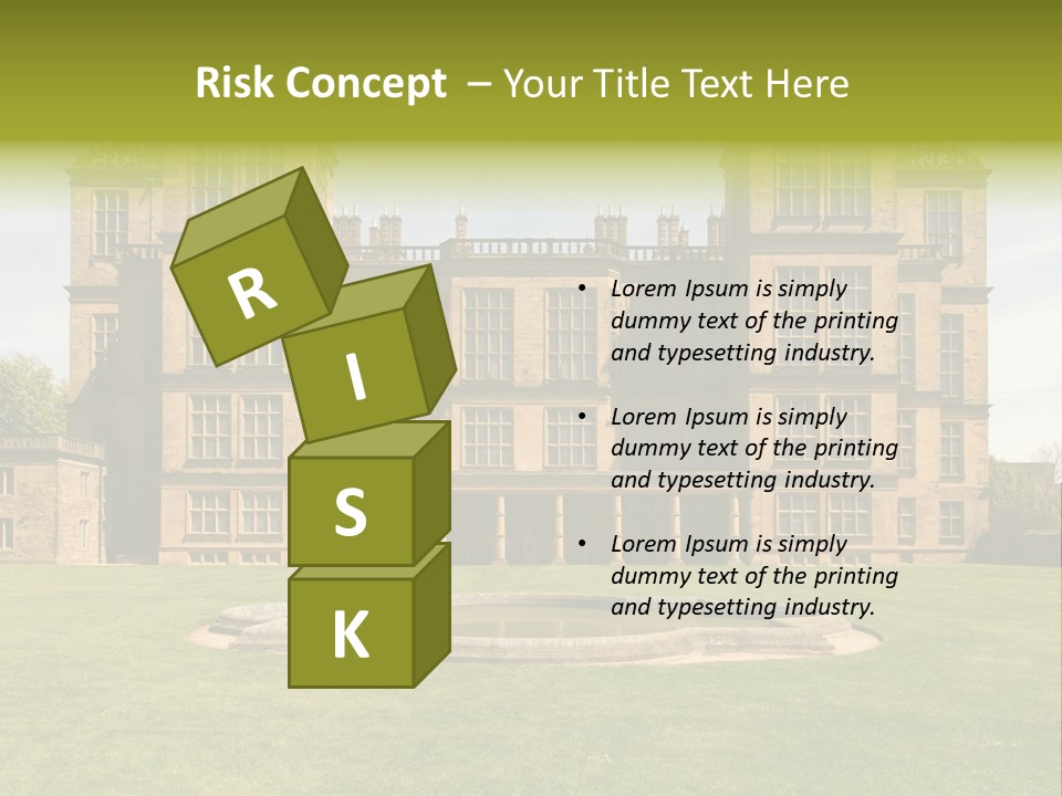 School Paper Supplies PowerPoint Template