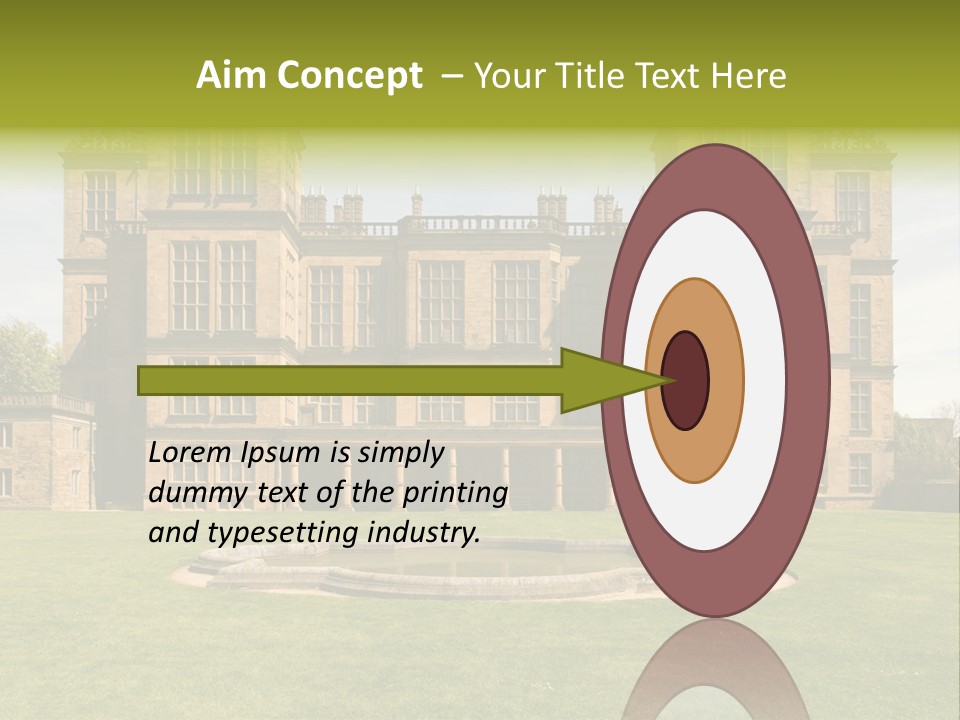 School Paper Supplies PowerPoint Template