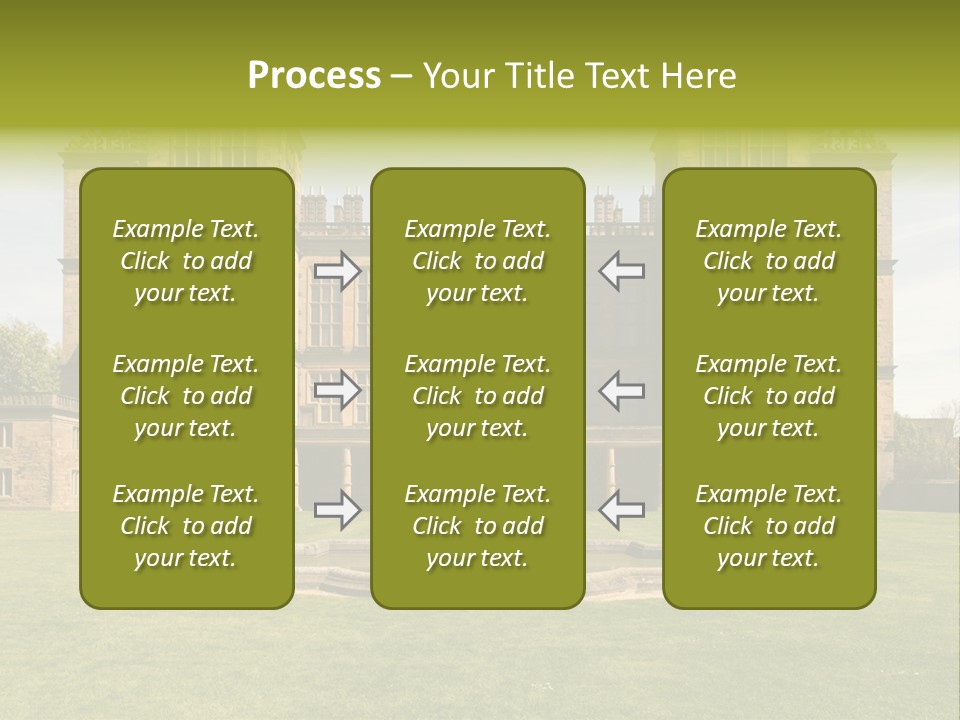 School Paper Supplies PowerPoint Template