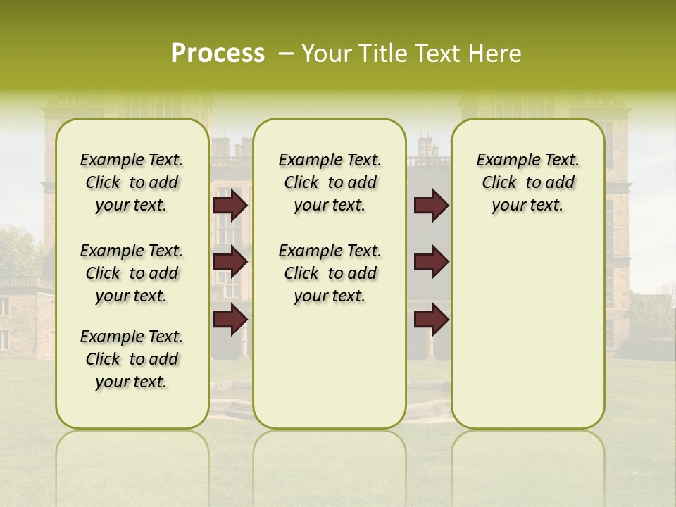 School Paper Supplies PowerPoint Template