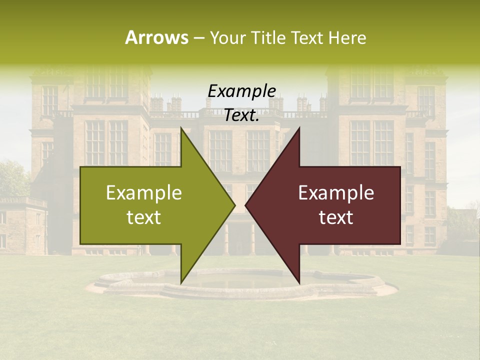 School Paper Supplies PowerPoint Template