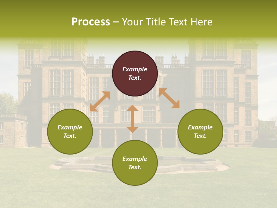 School Paper Supplies PowerPoint Template