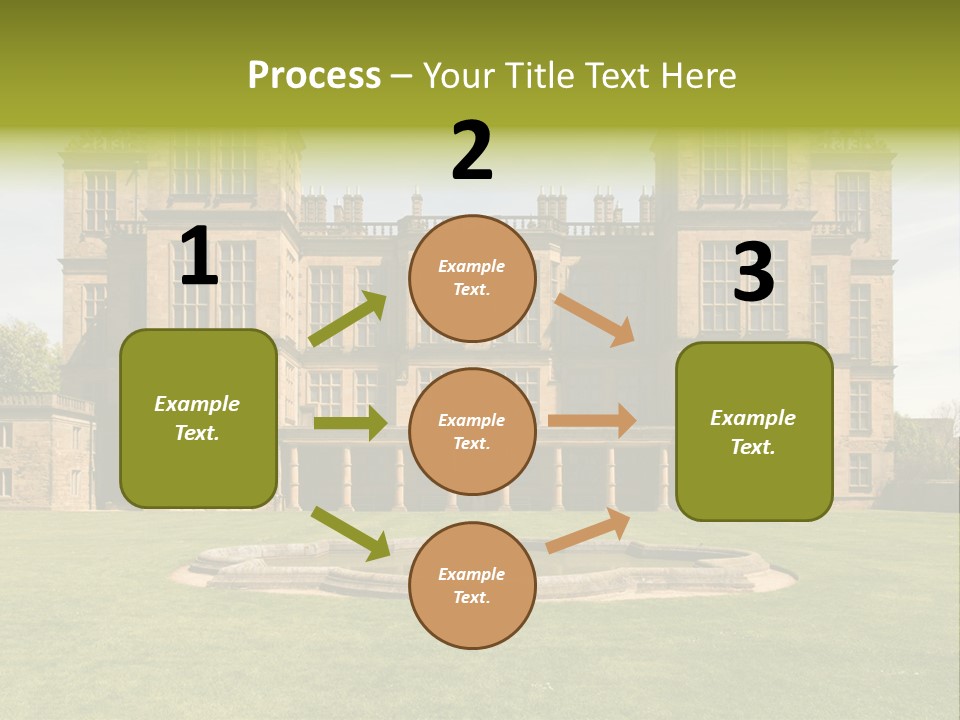 School Paper Supplies PowerPoint Template