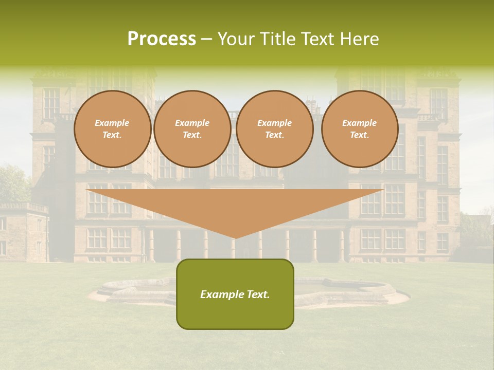School Paper Supplies PowerPoint Template