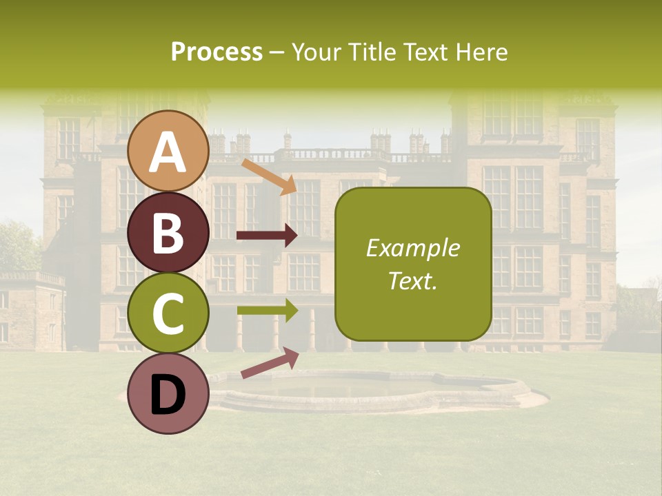 School Paper Supplies PowerPoint Template