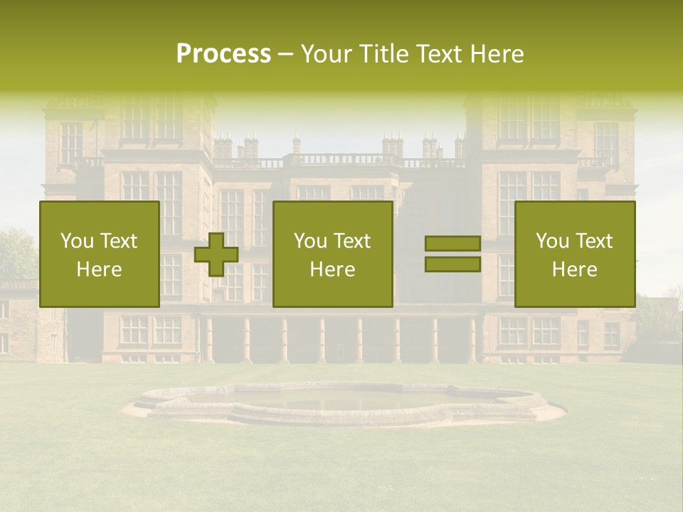 School Paper Supplies PowerPoint Template