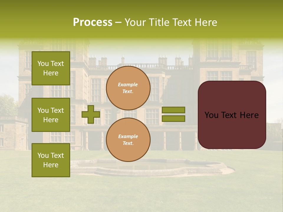 School Paper Supplies PowerPoint Template