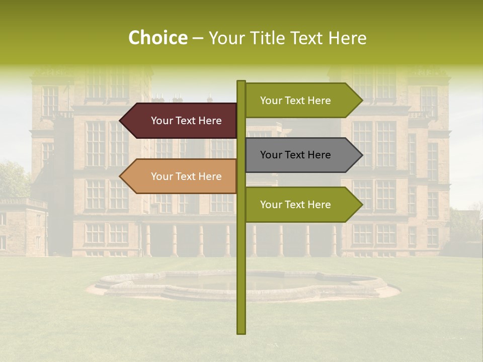School Paper Supplies PowerPoint Template
