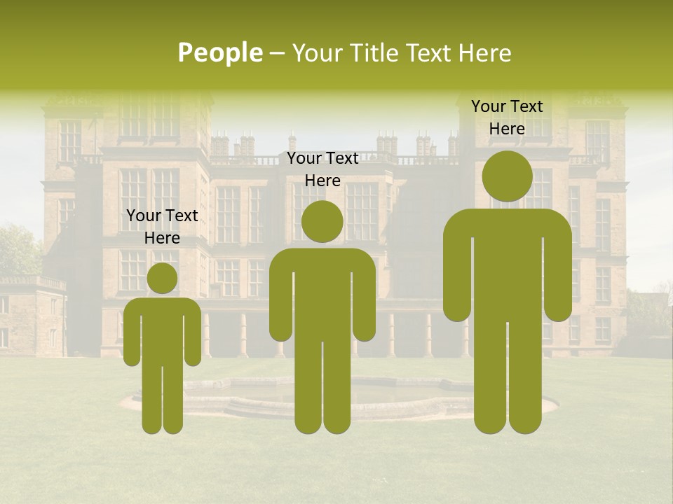School Paper Supplies PowerPoint Template