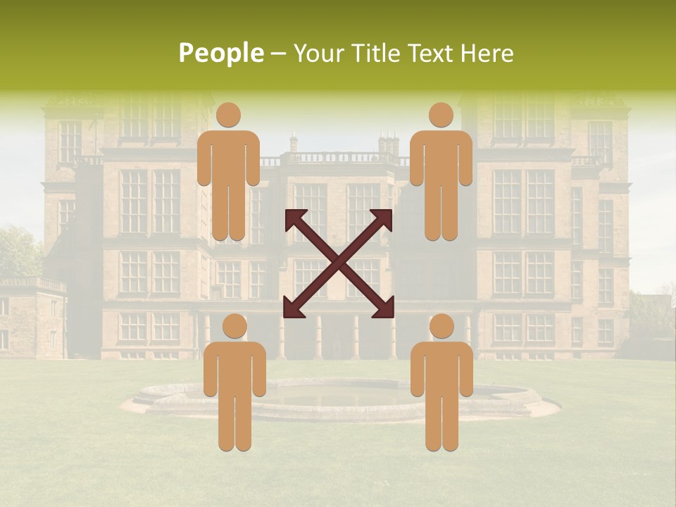 School Paper Supplies PowerPoint Template