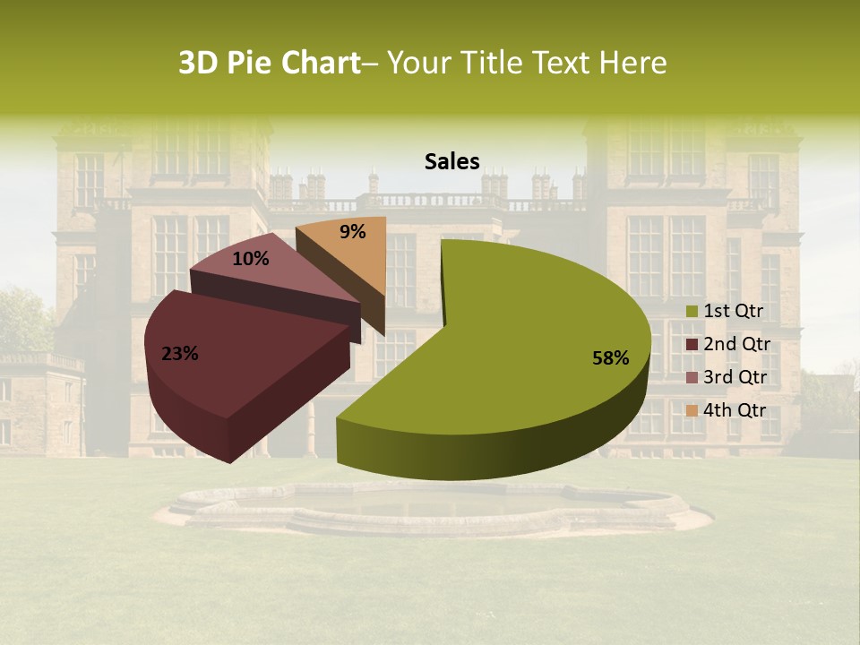 School Paper Supplies PowerPoint Template