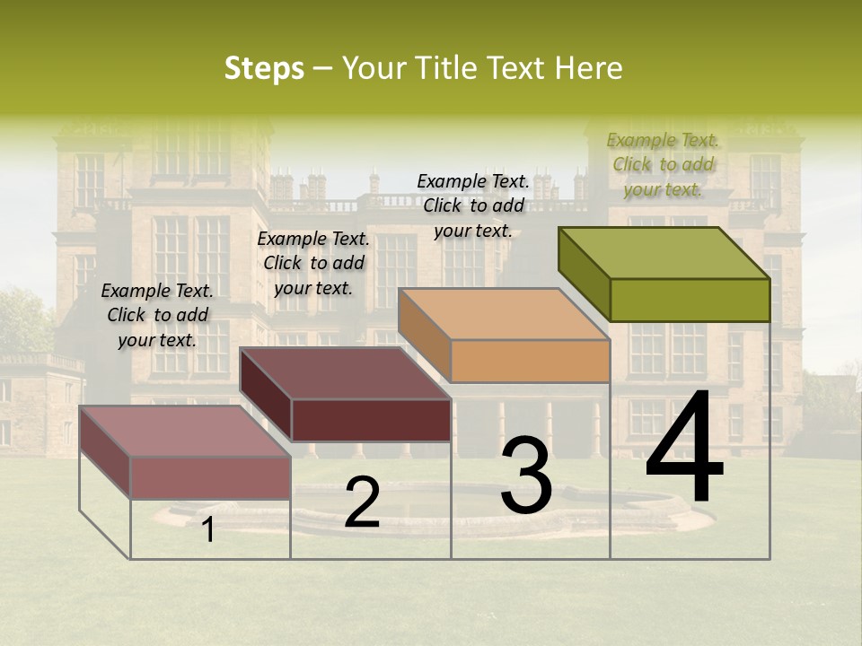 School Paper Supplies PowerPoint Template