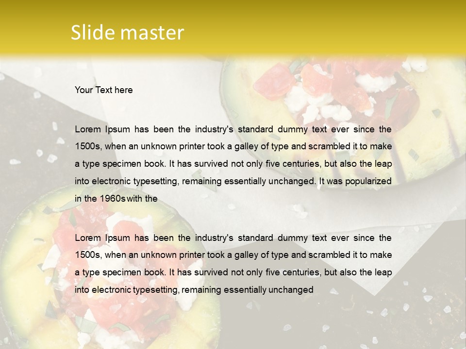 Parsley Mediterranean Style PowerPoint Template