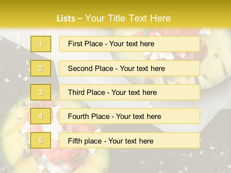 Parsley Mediterranean Style PowerPoint Template