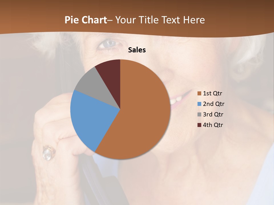 Age Beautiful Face PowerPoint Template