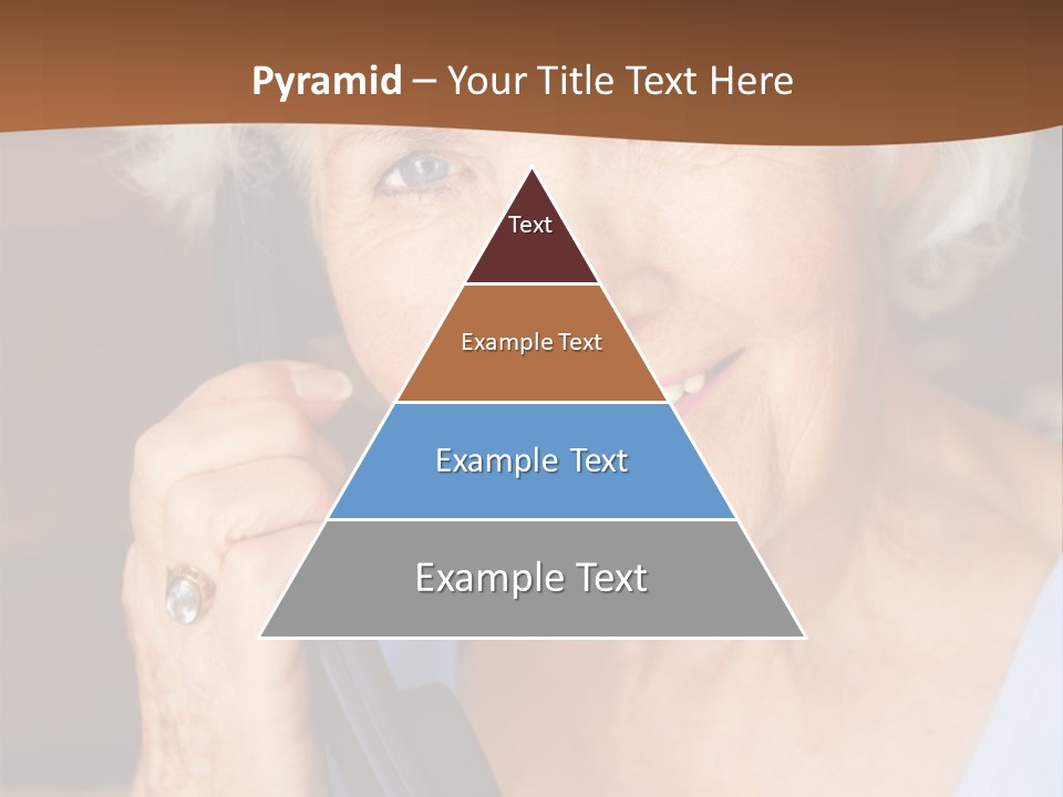 Age Beautiful Face PowerPoint Template