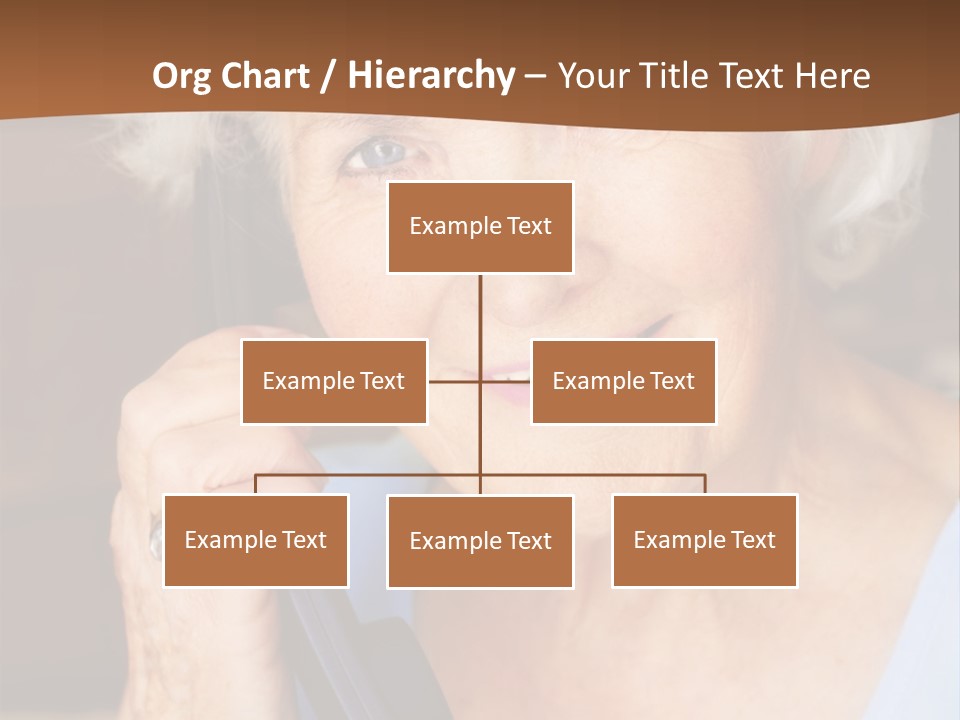 Age Beautiful Face PowerPoint Template