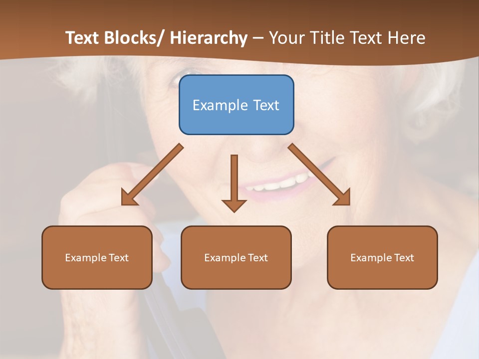 Age Beautiful Face PowerPoint Template