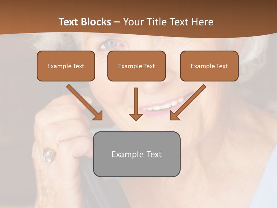 Age Beautiful Face PowerPoint Template