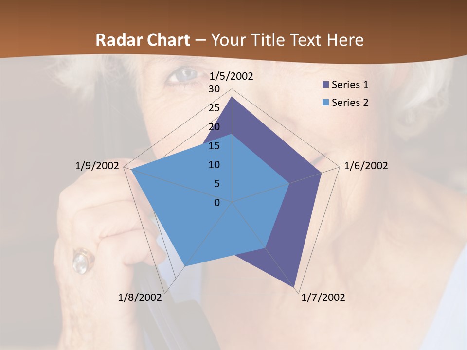 Age Beautiful Face PowerPoint Template