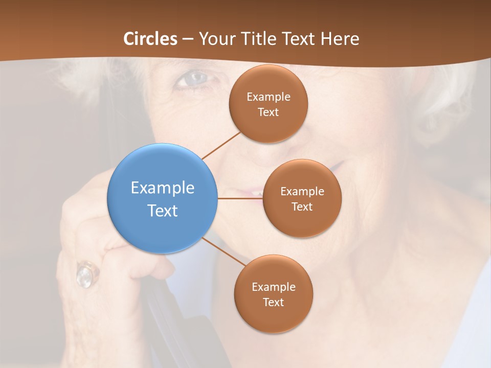 Age Beautiful Face PowerPoint Template