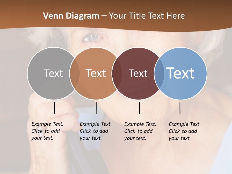 Age Beautiful Face PowerPoint Template