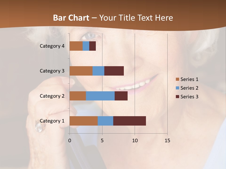 Age Beautiful Face PowerPoint Template