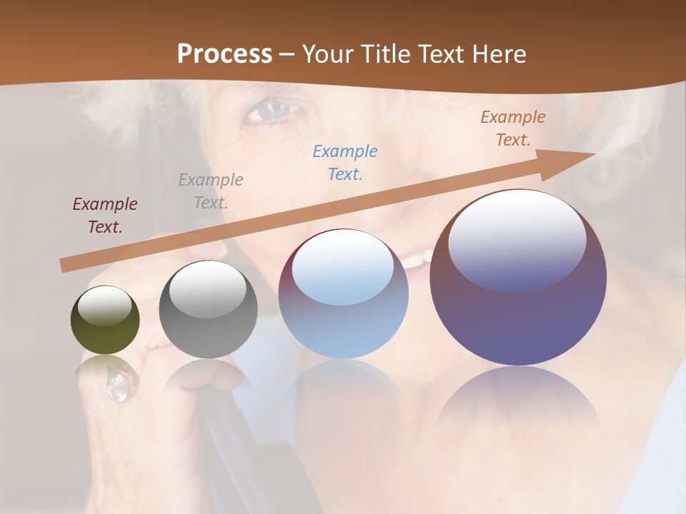 Age Beautiful Face PowerPoint Template