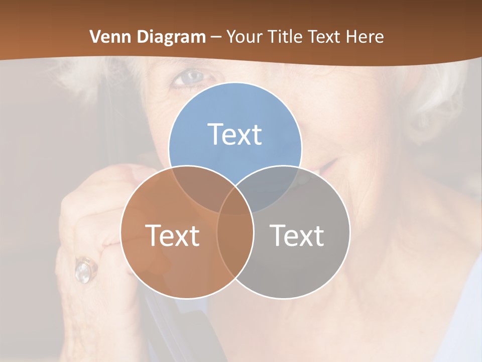 Age Beautiful Face PowerPoint Template