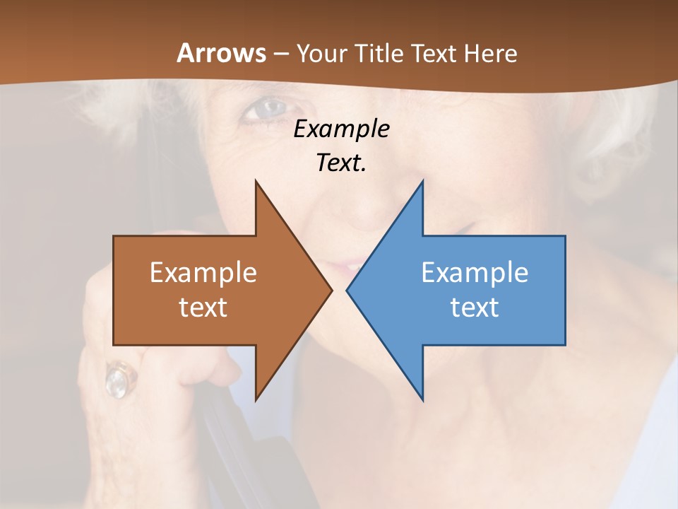 Age Beautiful Face PowerPoint Template