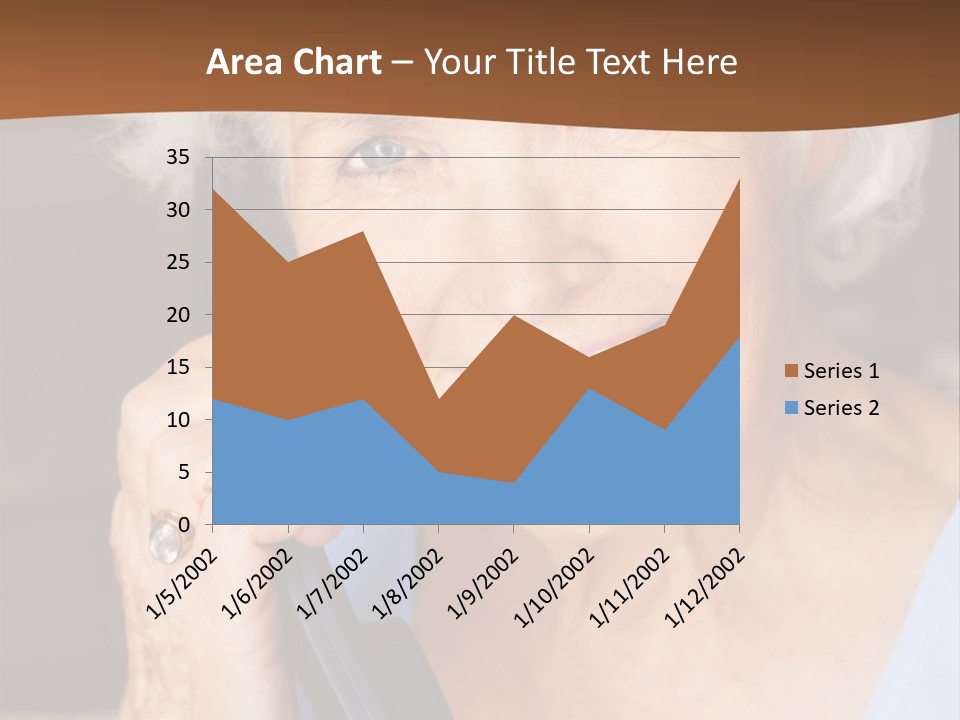 Age Beautiful Face PowerPoint Template