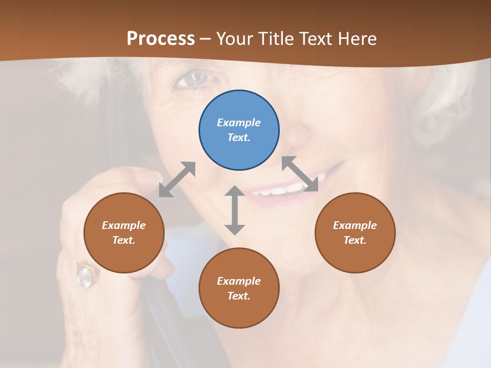 Age Beautiful Face PowerPoint Template