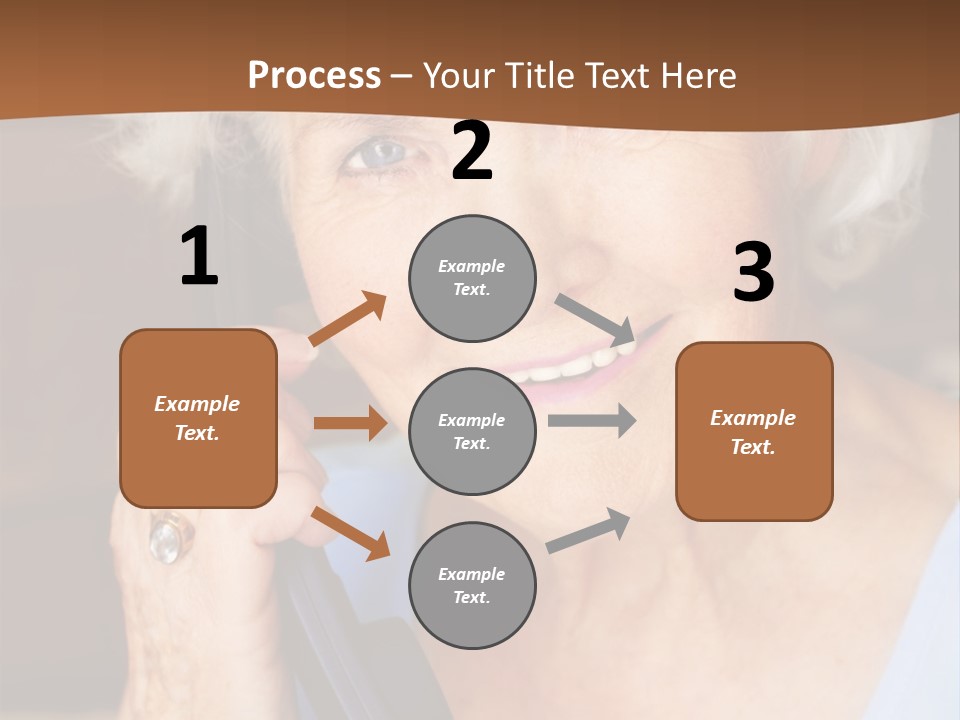 Age Beautiful Face PowerPoint Template