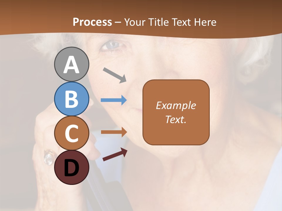 Age Beautiful Face PowerPoint Template