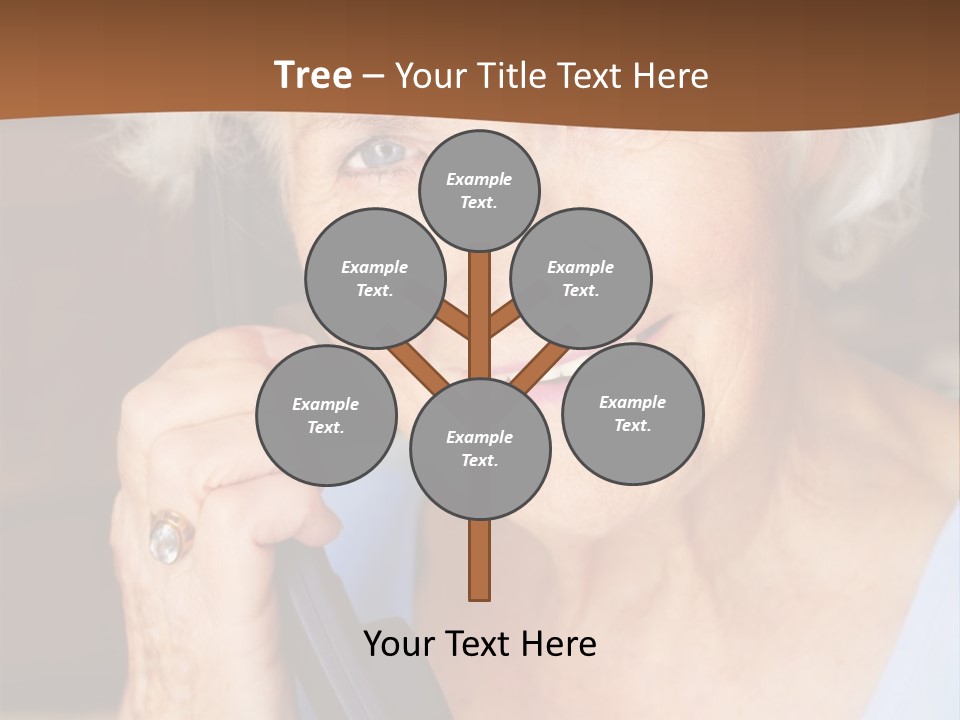 Age Beautiful Face PowerPoint Template