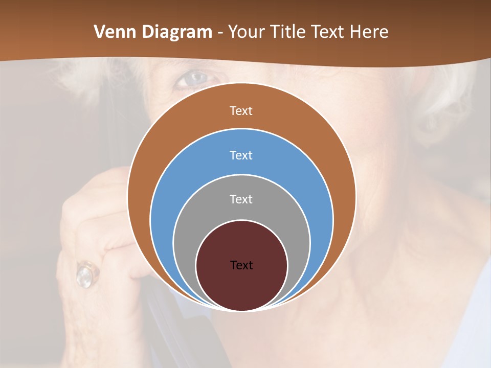 Age Beautiful Face PowerPoint Template