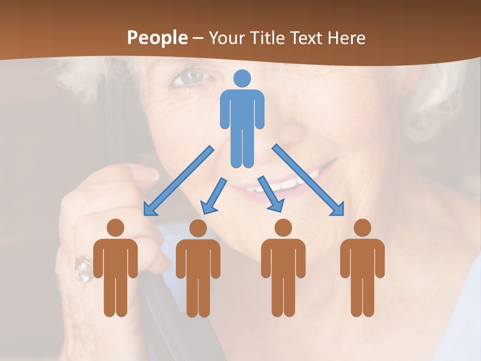 Age Beautiful Face PowerPoint Template