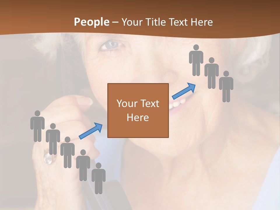 Age Beautiful Face PowerPoint Template