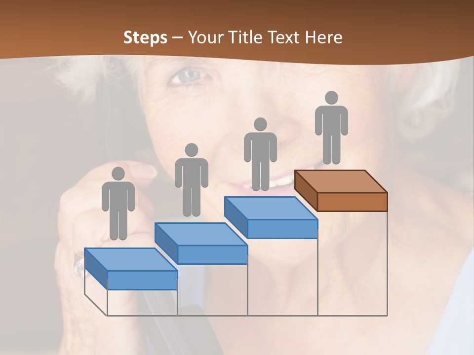 Age Beautiful Face PowerPoint Template