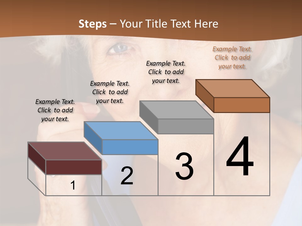 Age Beautiful Face PowerPoint Template