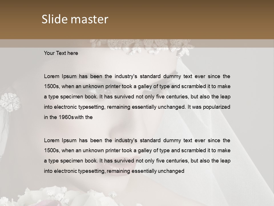 Accessory Personal Luxury PowerPoint Template