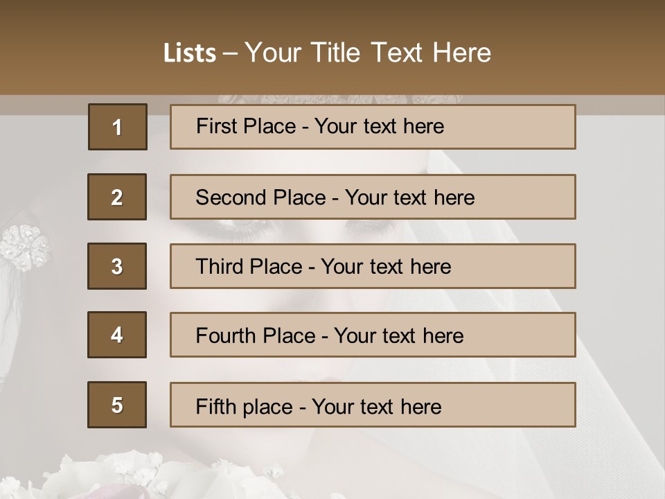 Accessory Personal Luxury PowerPoint Template