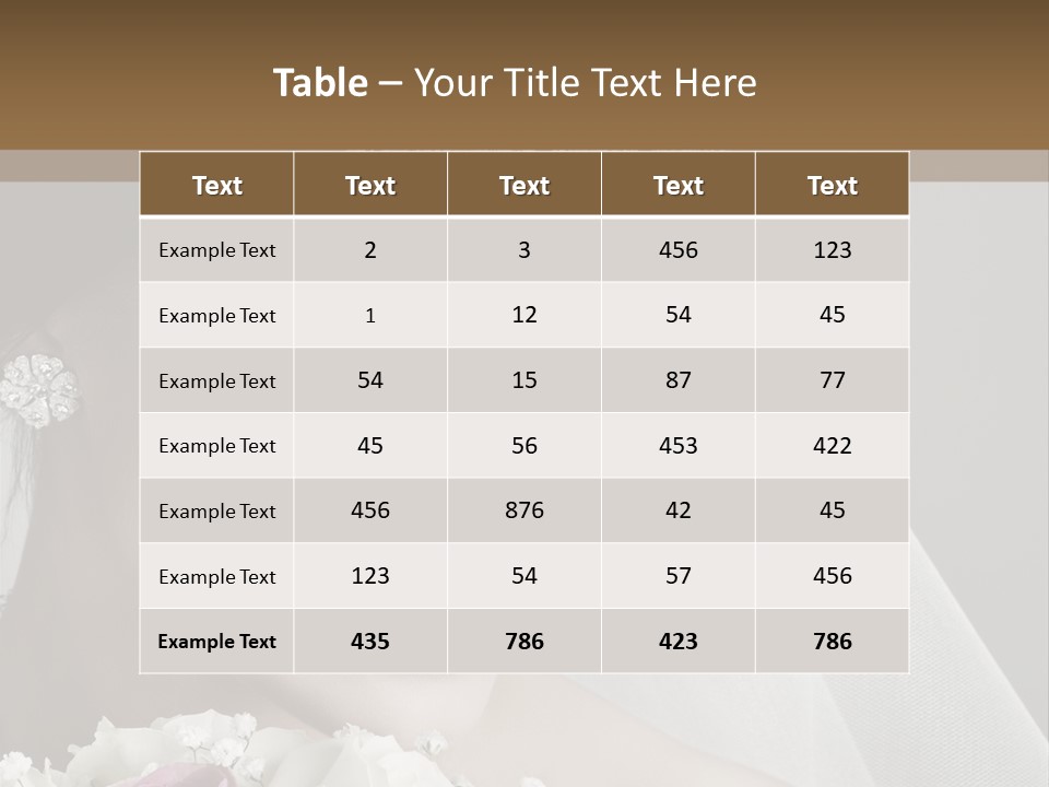 Accessory Personal Luxury PowerPoint Template