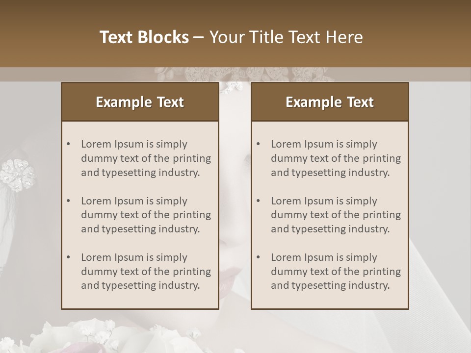 Accessory Personal Luxury PowerPoint Template
