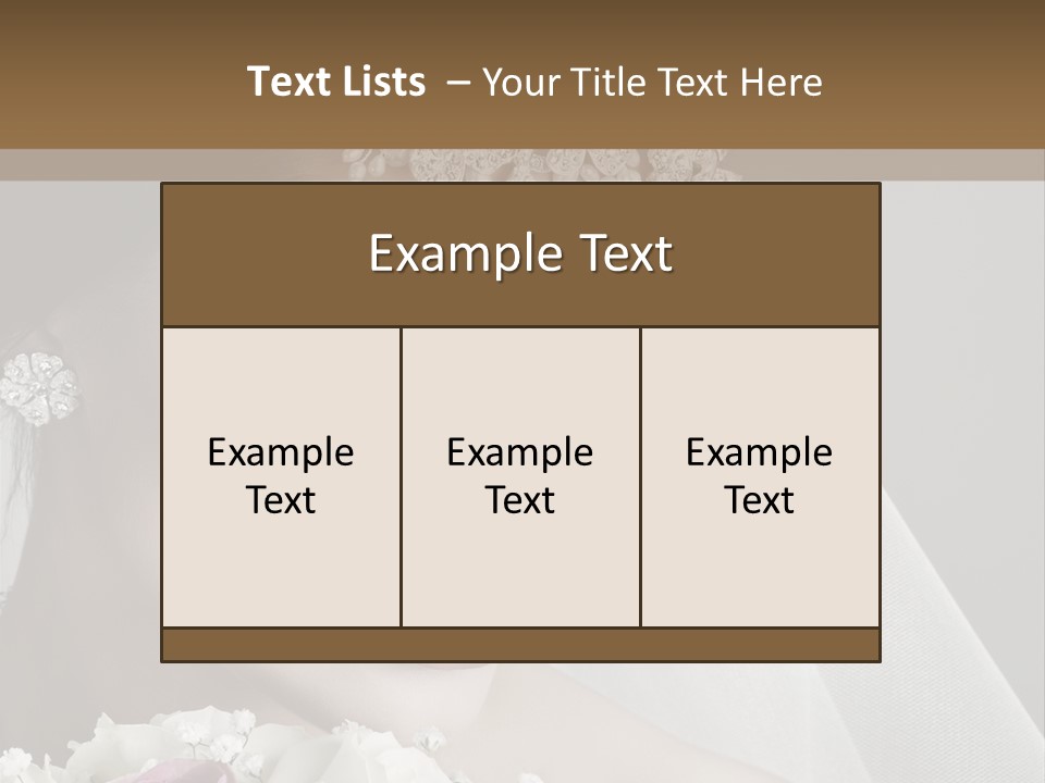 Accessory Personal Luxury PowerPoint Template
