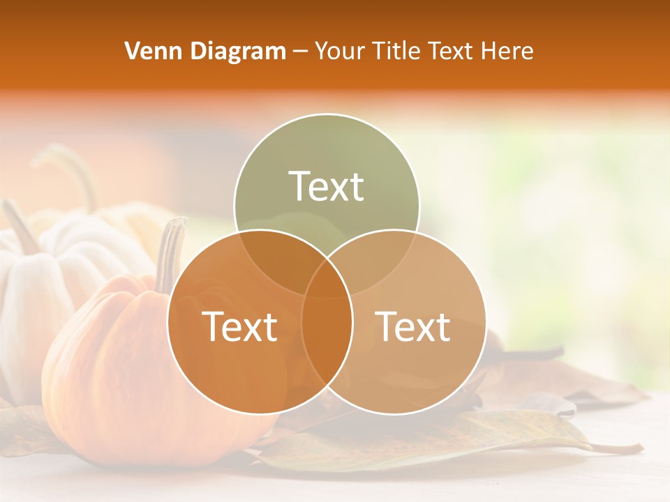 Food Macro Halloween PowerPoint Template