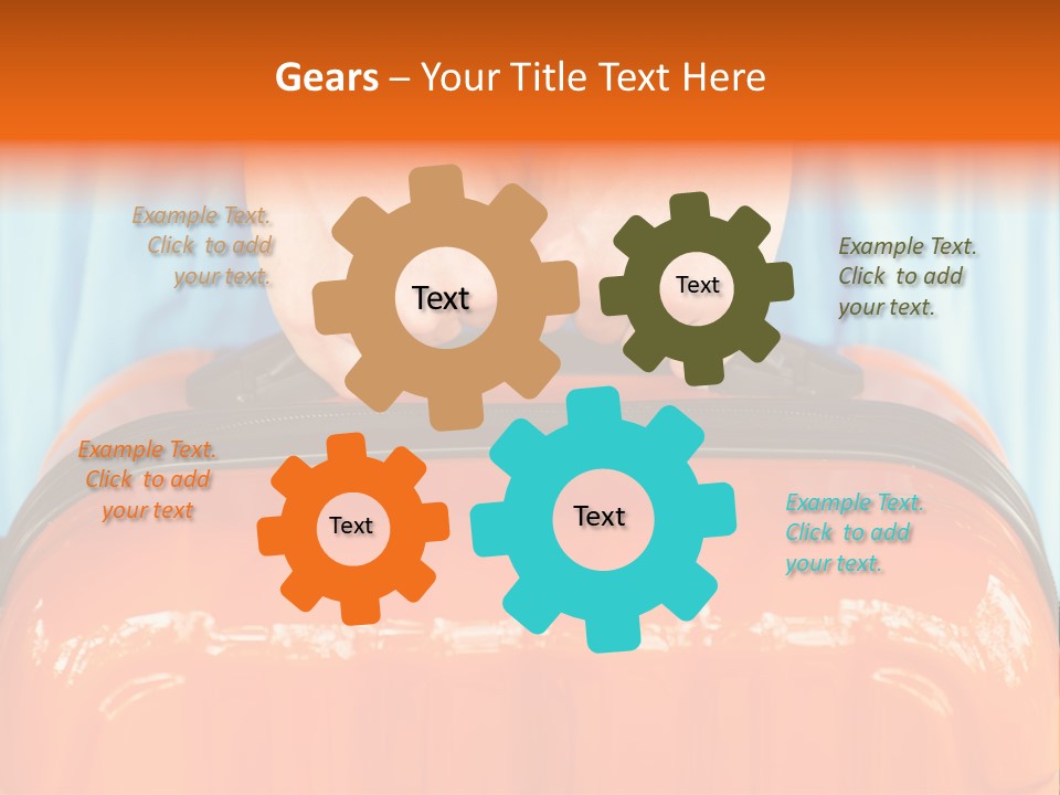 Journey Storage Background PowerPoint Template