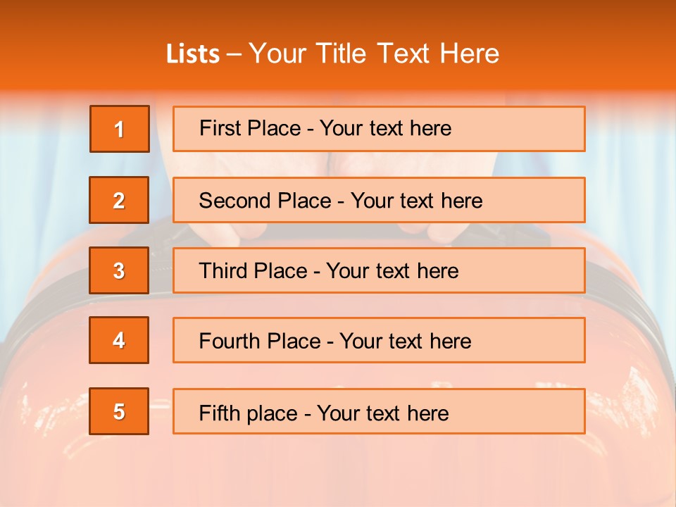 Journey Storage Background PowerPoint Template