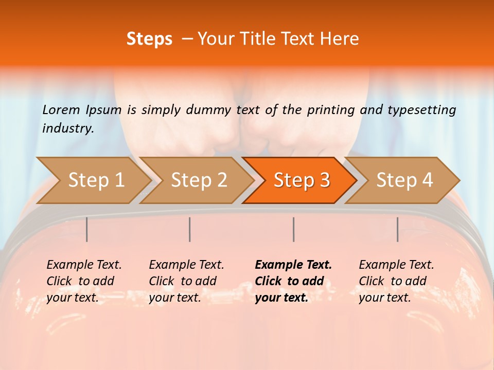 Journey Storage Background PowerPoint Template